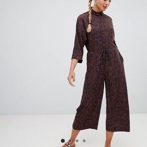 monki brand asos wide leg jumpsuit. only worn once
